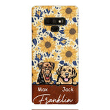 Personalized Dog Phone Case Printed 22FEB-DT14
