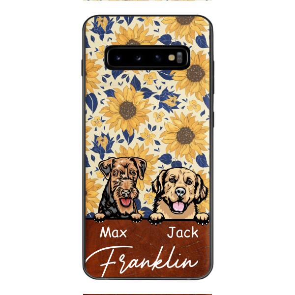 Personalized Dog Phone Case Printed 22FEB-DT14
