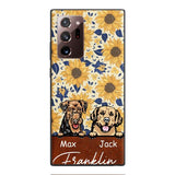 Personalized Dog Phone Case Printed 22FEB-DT14