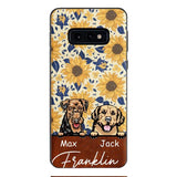 Personalized Dog Phone Case Printed 22FEB-DT14