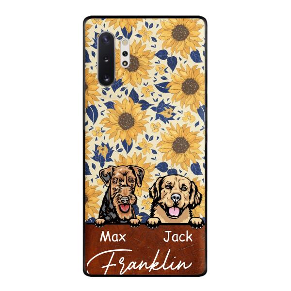 Personalized Dog Phone Case Printed 22FEB-DT14