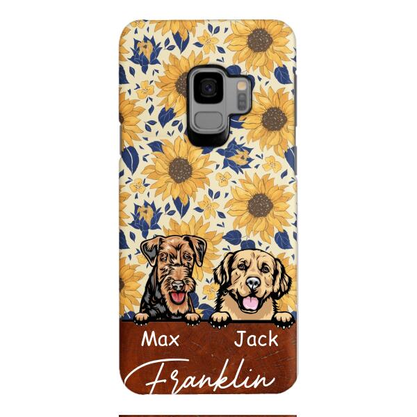 Personalized Dog Phone Case Printed 22FEB-DT14