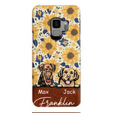 Personalized Dog Phone Case Printed 22FEB-DT14