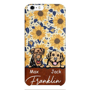 Personalized Dog Phone Case Printed 22FEB-DT14