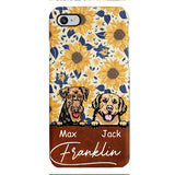 Personalized Dog Phone Case Printed 22FEB-DT14