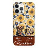 Personalized Dog Phone Case Printed 22FEB-DT14
