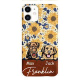 Personalized Dog Phone Case Printed 22FEB-DT14