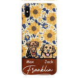 Personalized Dog Phone Case Printed 22FEB-DT14