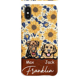 Personalized Dog Phone Case Printed 22FEB-DT14