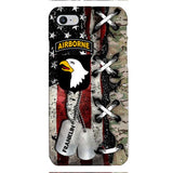 Personalized US Veteran/ Soldier Phone Case Printed 22FEB-MQ14