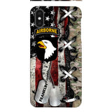 Personalized US Veteran/ Soldier Phone Case Printed 22FEB-MQ14