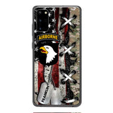 Personalized US Veteran/ Soldier Phone Case Printed 22FEB-MQ14