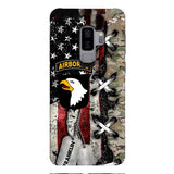 Personalized US Veteran/ Soldier Phone Case Printed 22FEB-MQ14