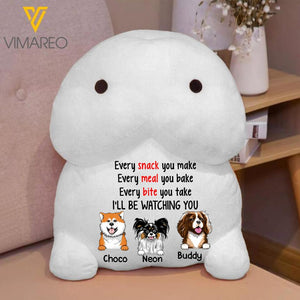 PERSONALIZED DOG I'LL BE WATCHING YOU PILLOW 2 SIDES 22FEB-DT15