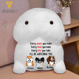 PERSONALIZED DOG I'LL BE WATCHING YOU PILLOW 2 SIDES 22FEB-DT15