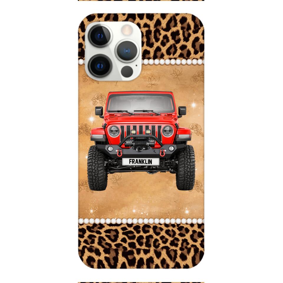 Personalized Jeep Phone Case Printed 22FEB-HQ17