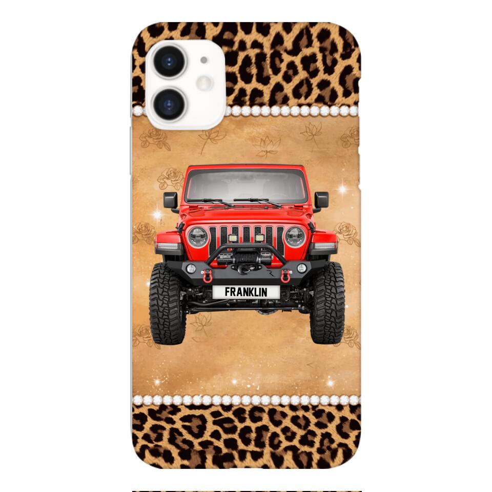 Personalized Jeep Phone Case Printed 22FEB-HQ17