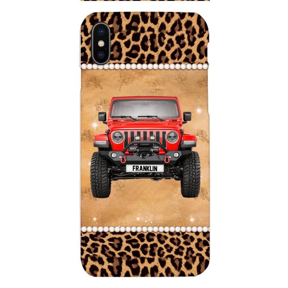 Personalized Jeep Phone Case Printed 22FEB-HQ17