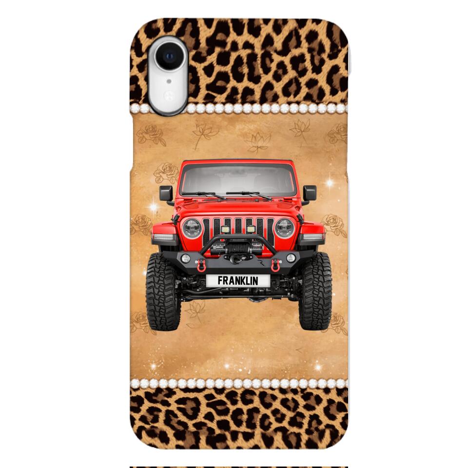 Personalized Jeep Phone Case Printed 22FEB-HQ17