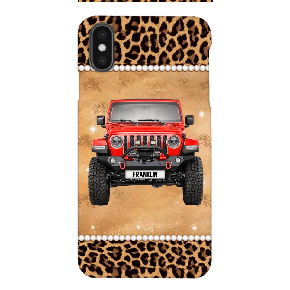 Personalized Jeep Phone Case Printed 22FEB-HQ17