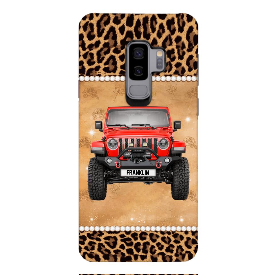 Personalized Jeep Phone Case Printed 22FEB-HQ17