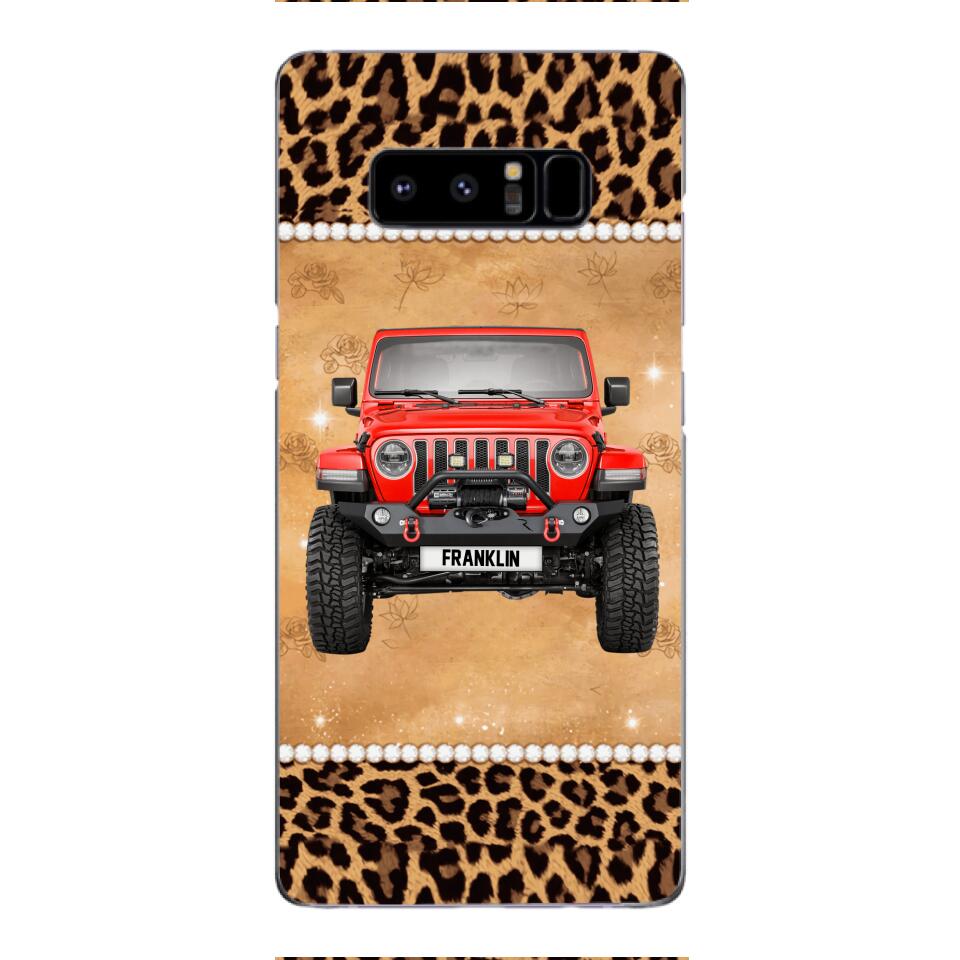 Personalized Jeep Phone Case Printed 22FEB-HQ17