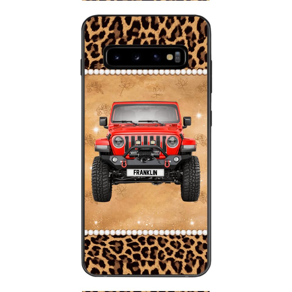 Personalized Jeep Phone Case Printed 22FEB-HQ17