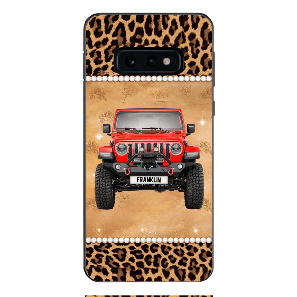 Personalized Jeep Phone Case Printed 22FEB-HQ17