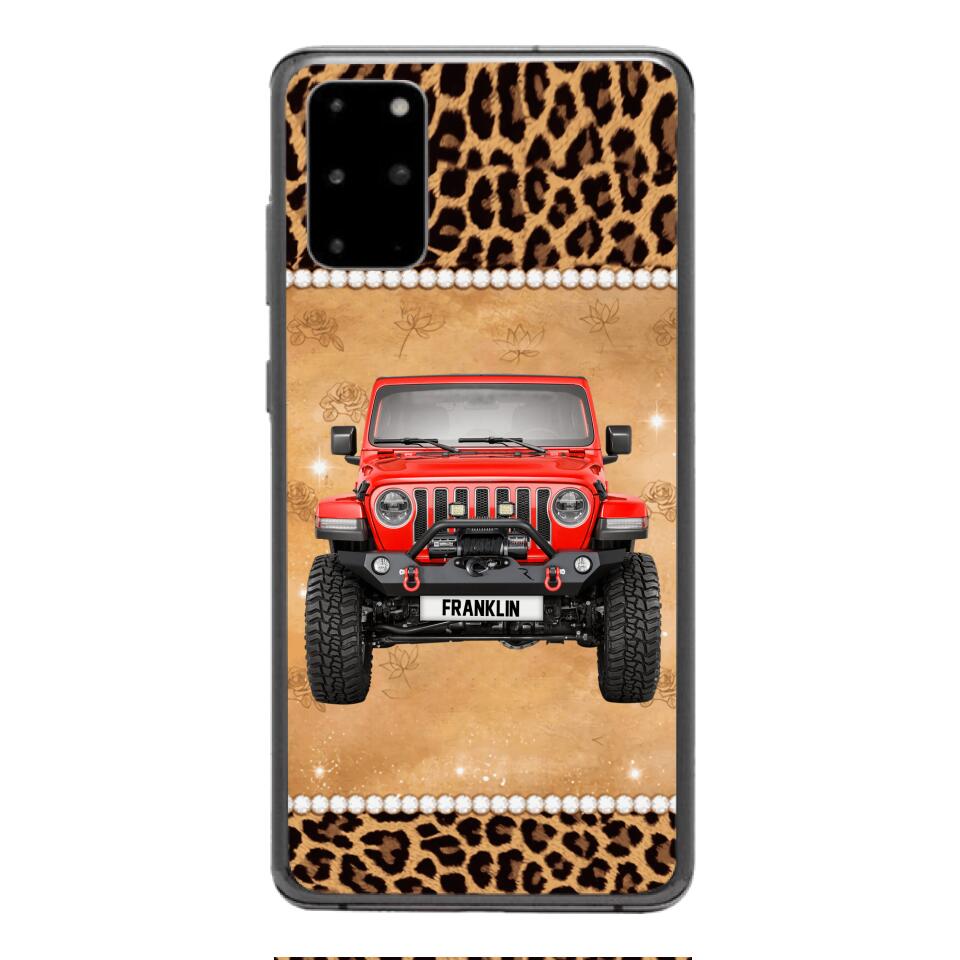 Personalized Jeep Phone Case Printed 22FEB-HQ17