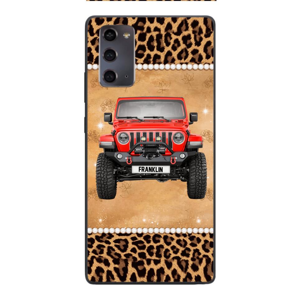 Personalized Jeep Phone Case Printed 22FEB-HQ17