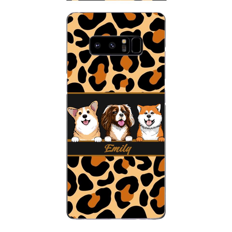 Personalized Dog Phone Case Printed 22FEB-HC17