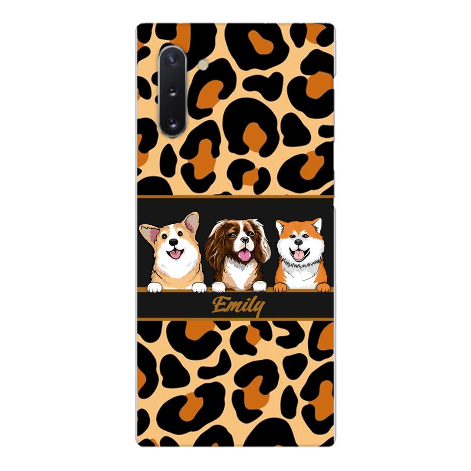 Personalized Dog Phone Case Printed 22FEB-HC17