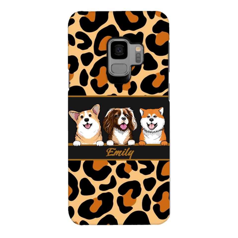 Personalized Dog Phone Case Printed 22FEB-HC17