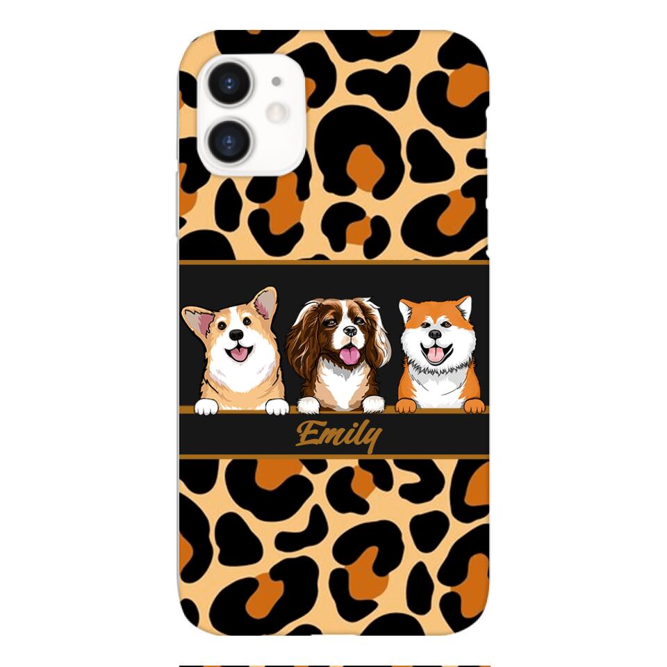 Personalized Dog Phone Case Printed 22FEB-HC17