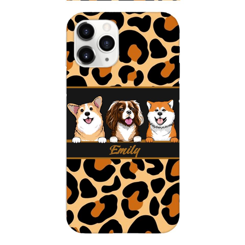 Personalized Dog Phone Case Printed 22FEB-HC17