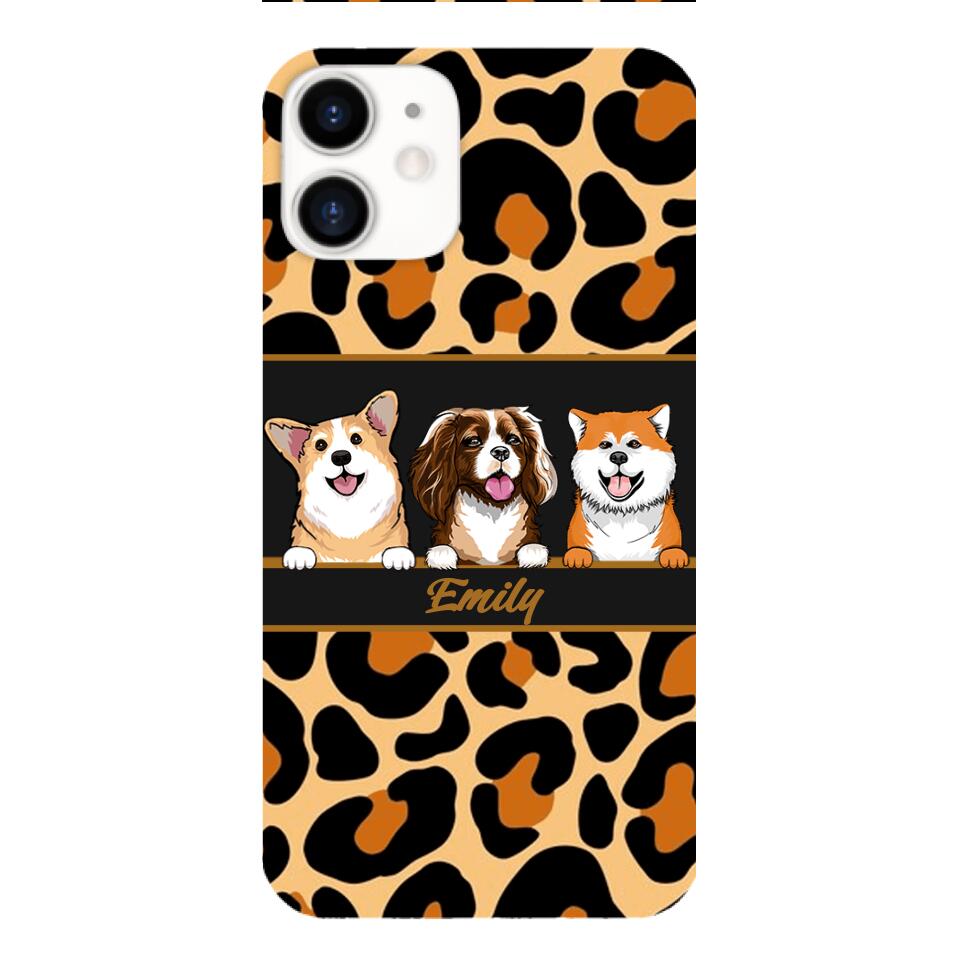 Personalized Dog Phone Case Printed 22FEB-HC17
