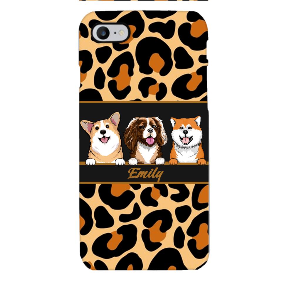 Personalized Dog Phone Case Printed 22FEB-HC17