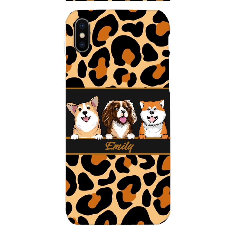 Personalized Dog Phone Case Printed 22FEB-HC17