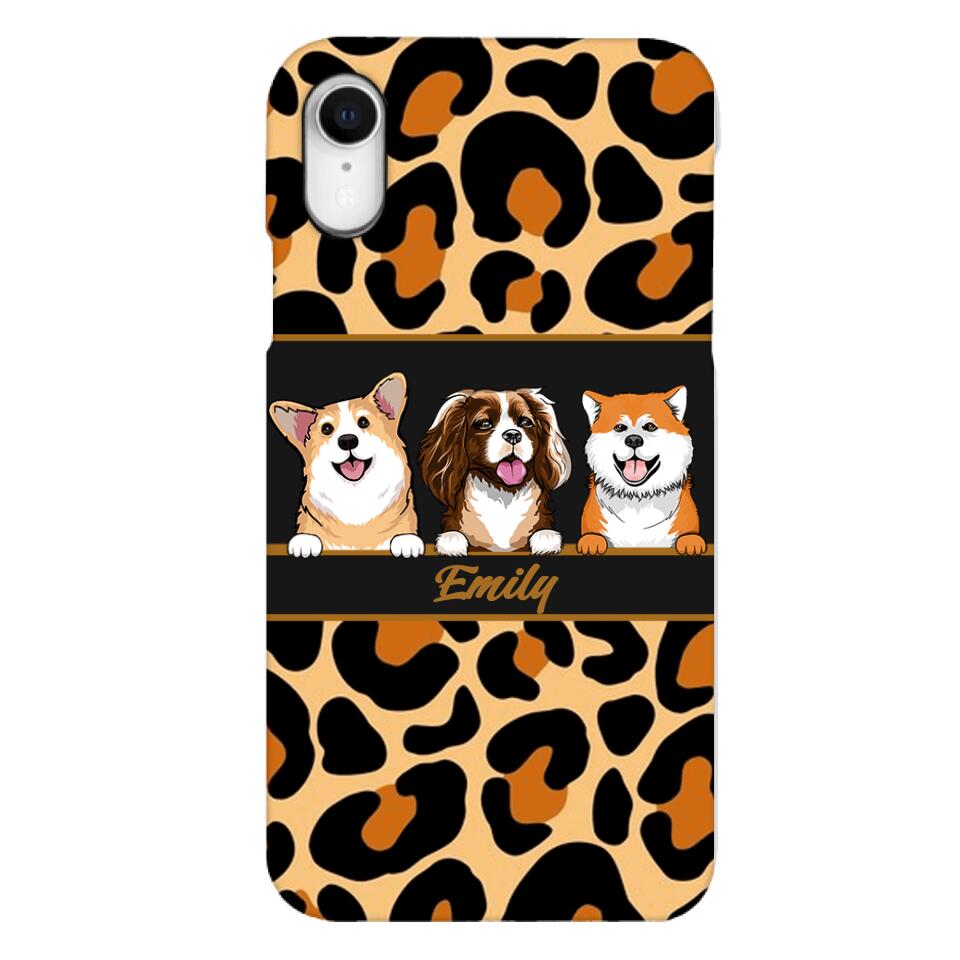 Personalized Dog Phone Case Printed 22FEB-HC17