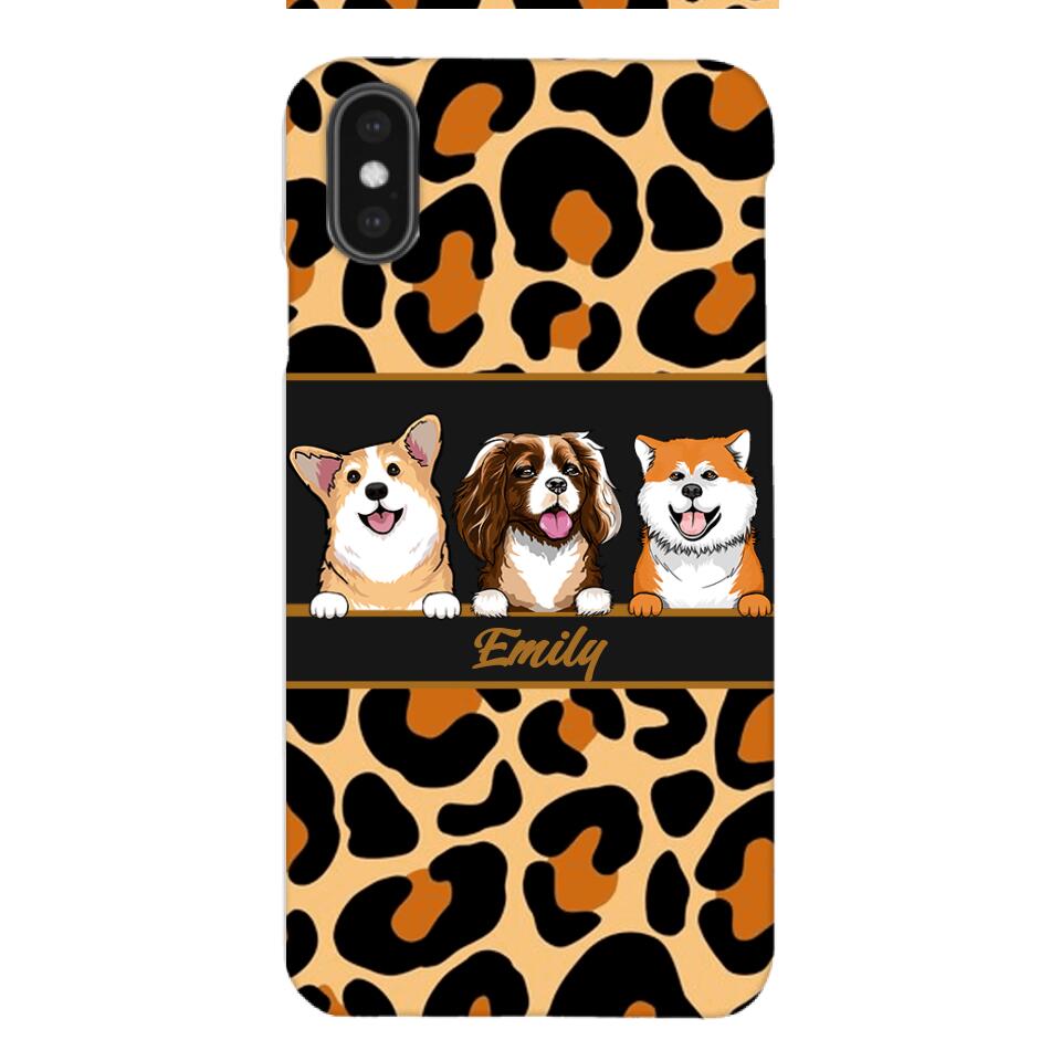 Personalized Dog Phone Case Printed 22FEB-HC17