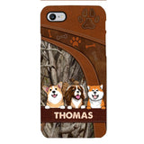 Personalized Dog Phone Case Printed 22FEB-DT21