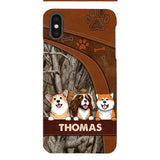 Personalized Dog Phone Case Printed 22FEB-DT21