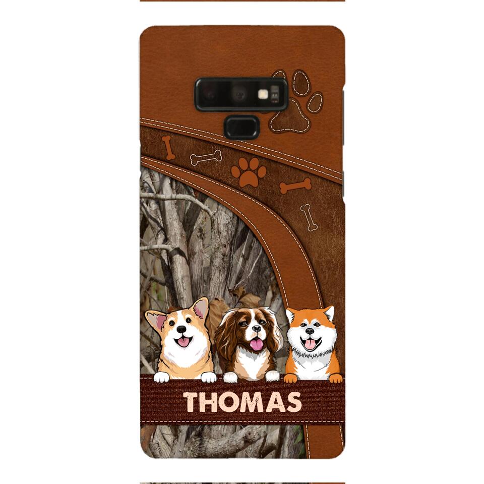 Personalized Dog Phone Case Printed 22FEB-DT21