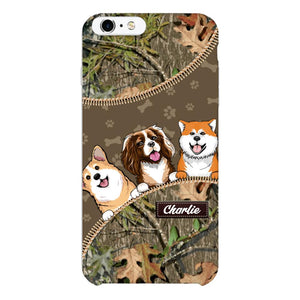 Personalized Dog Phone Case Printed 22FEB-HC21