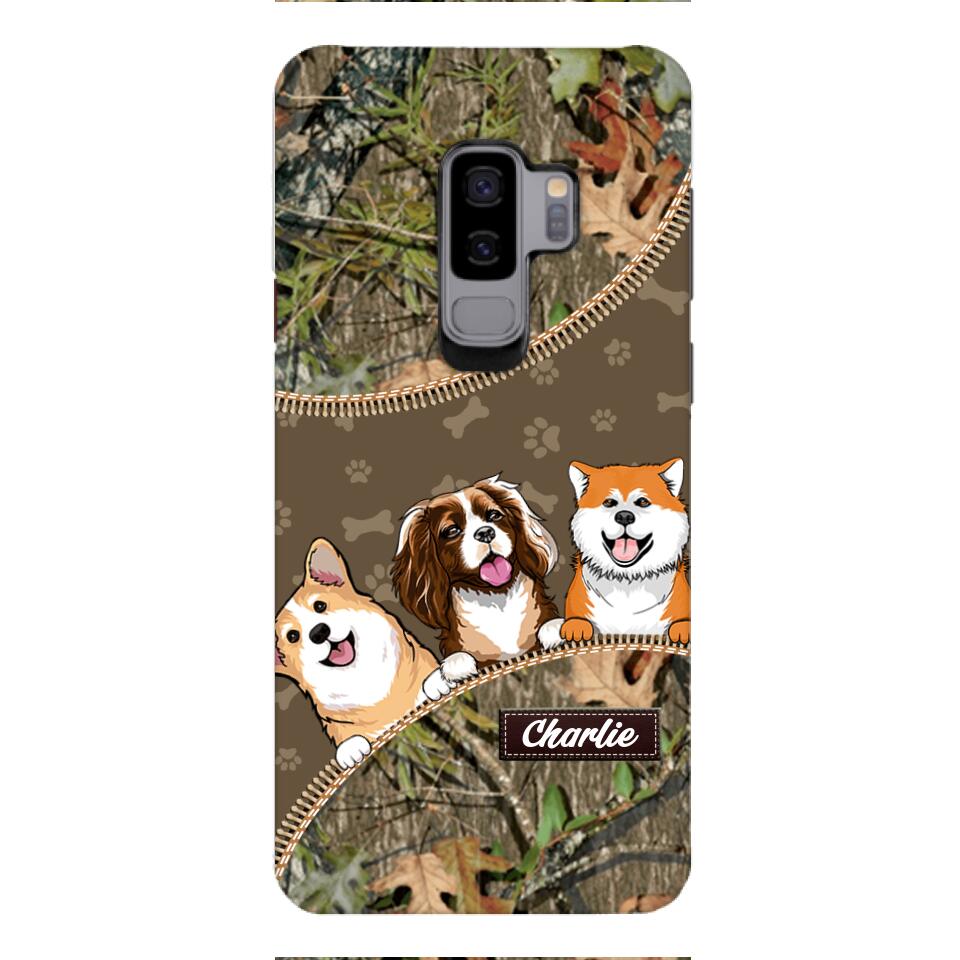 Personalized Dog Phone Case Printed 22FEB-HC21