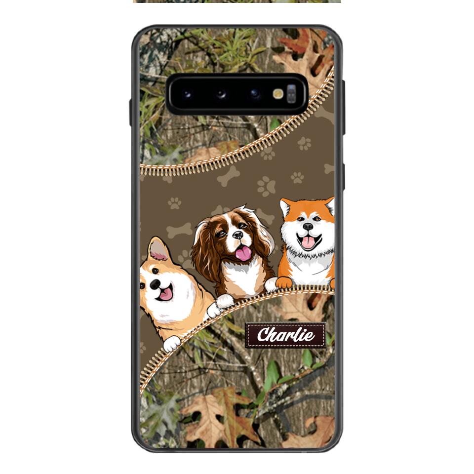 Personalized Dog Phone Case Printed 22FEB-HC21