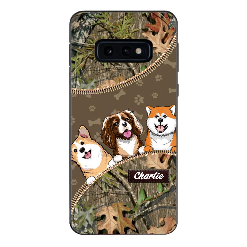 Personalized Dog Phone Case Printed 22FEB-HC21