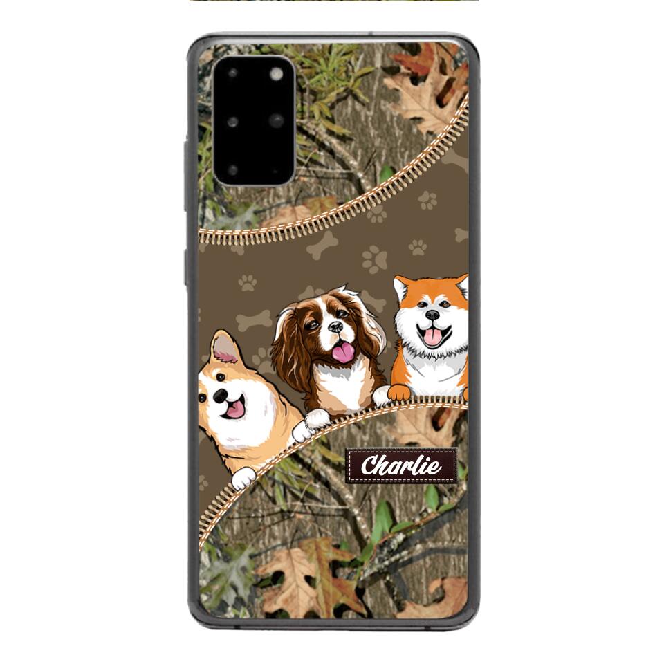 Personalized Dog Phone Case Printed 22FEB-HC21