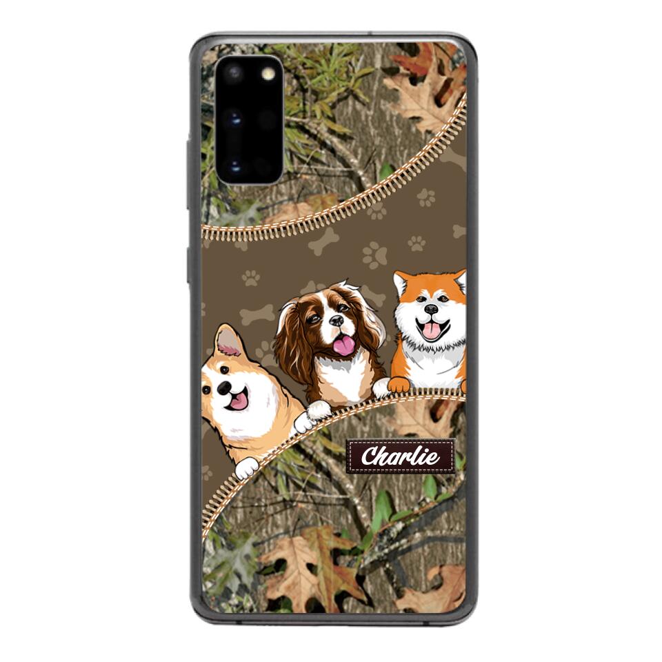 Personalized Dog Phone Case Printed 22FEB-HC21