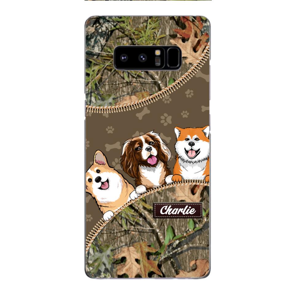 Personalized Dog Phone Case Printed 22FEB-HC21